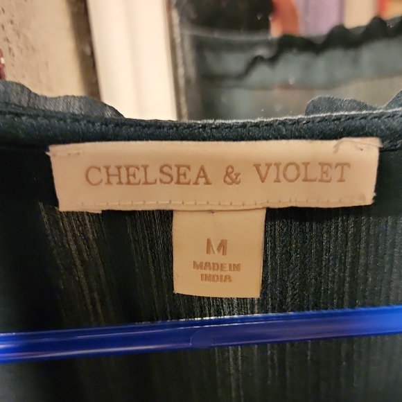 Chelsea & Violet Dark Green Dress - Picture 6 of 7